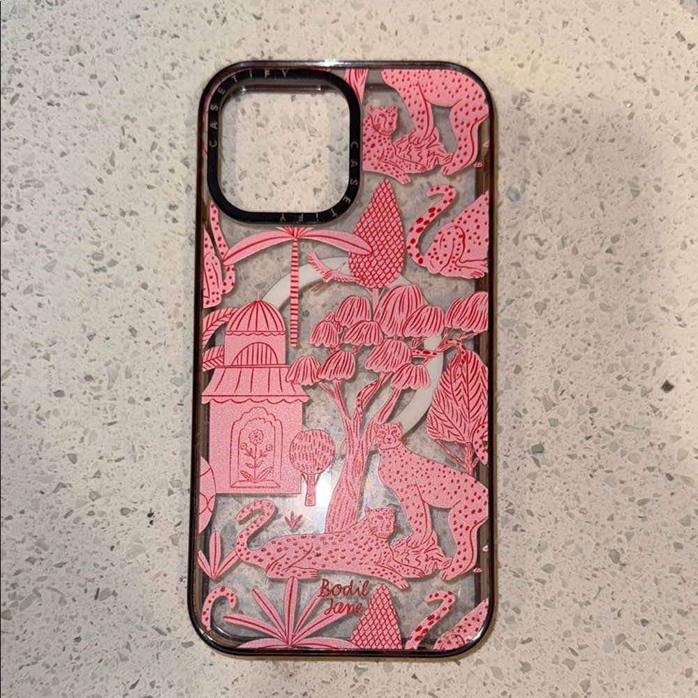 Pink Pattern Casetify iPhone 13 Pro Max Case
